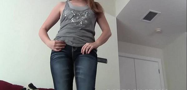  Jerk your cock to me in my sexy little jeans JOI